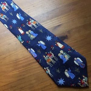 Nativity Christmas necktie